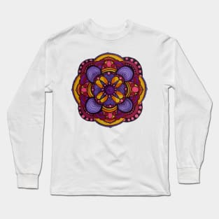 Spiral Mandala Long Sleeve T-Shirt